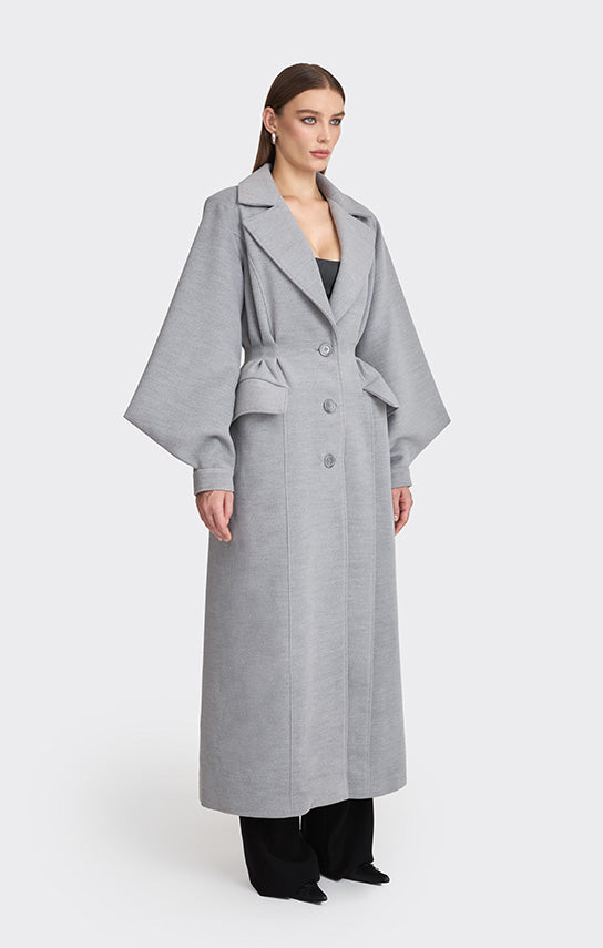 Ms. Doll Coat (Wool Blended)