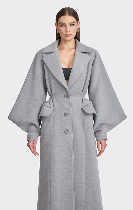 Ms. Doll Coat (Wool Blended)