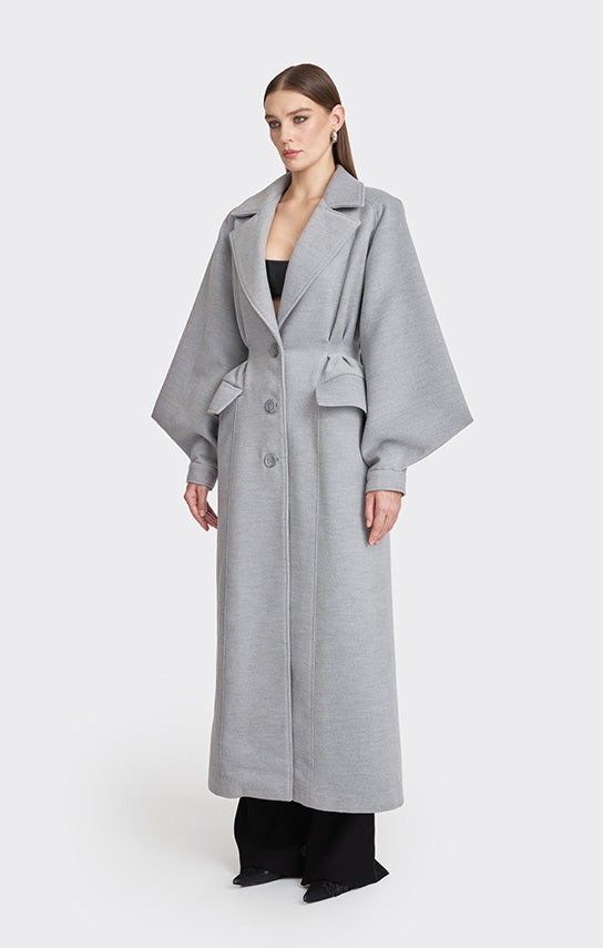 Ms. Doll Coat (Wool Blended)