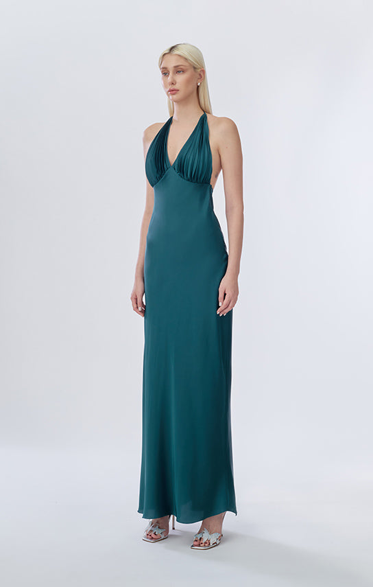 Ms. Pleat Maxi Dress