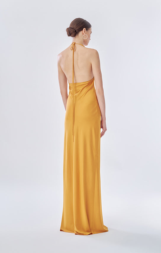 Ms. Pleat Maxi Dress