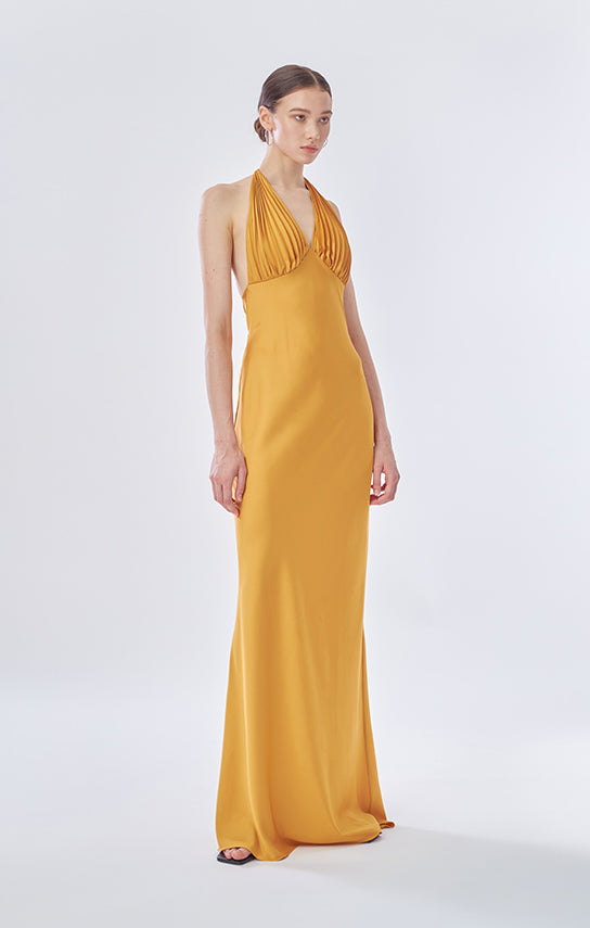 Ms. Pleat Maxi Dress