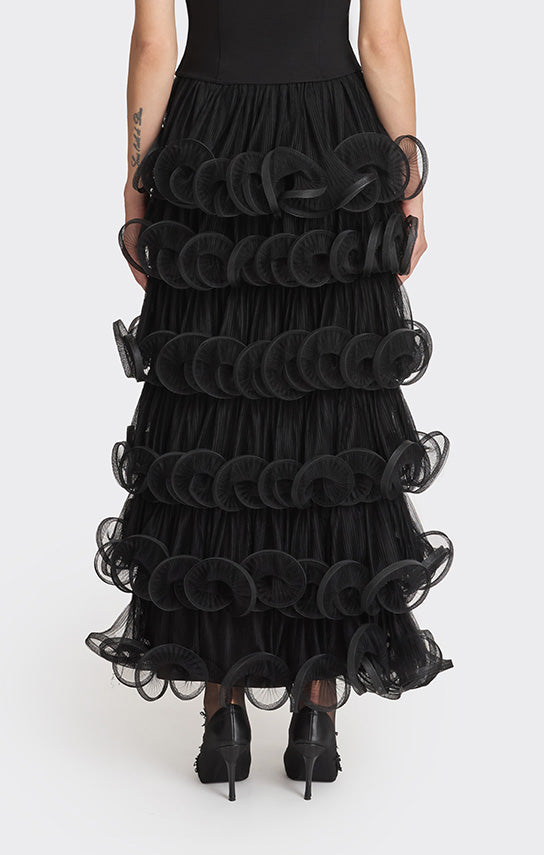 Ms. Tutu Six Layers Maxi Skirt