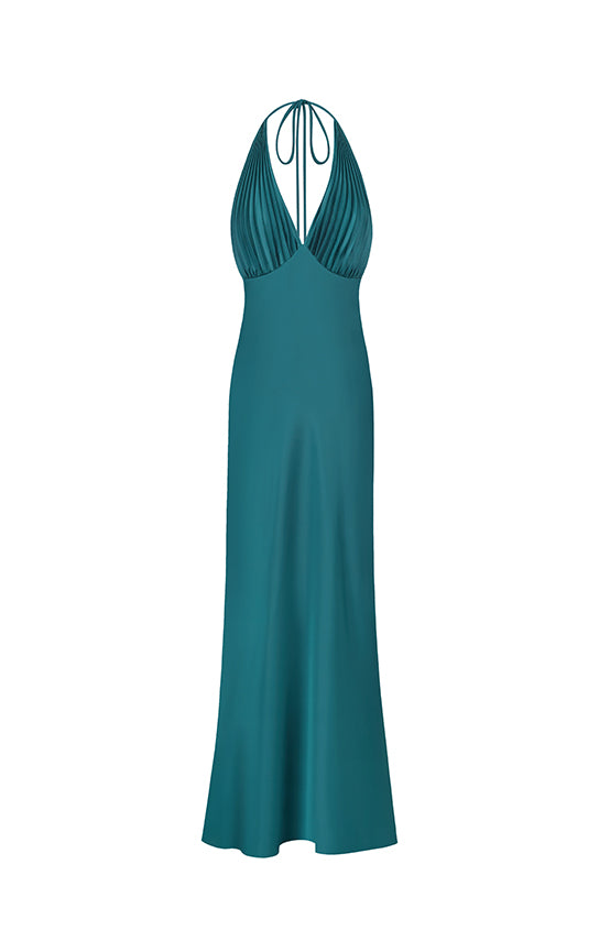 Ms. Pleat Maxi Dress