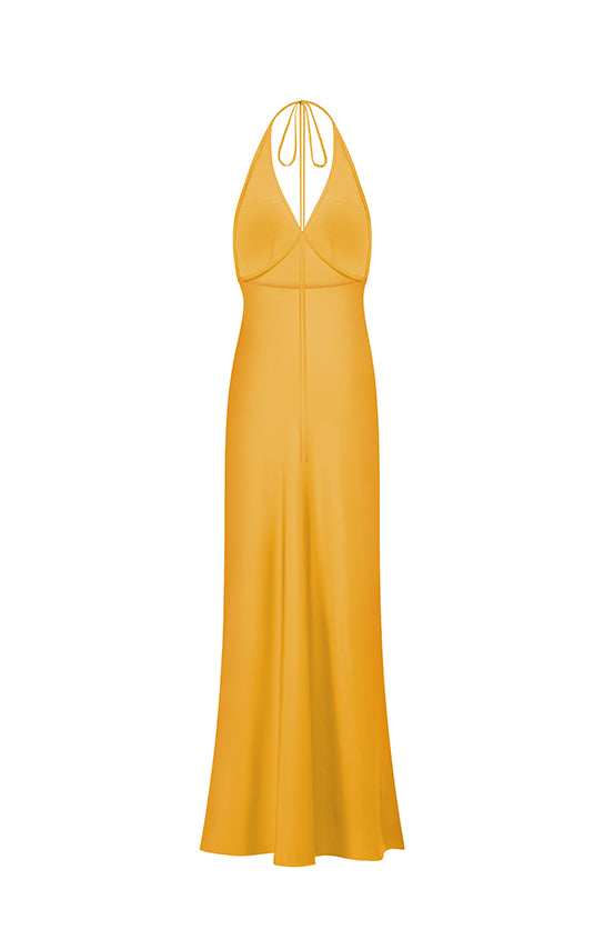 Ms. Pleat Maxi Dress