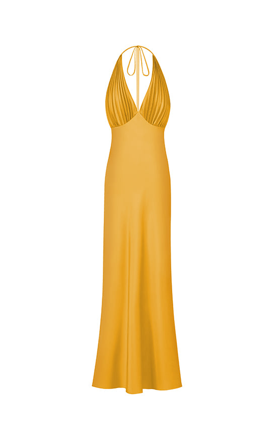 Ms. Pleat Maxi Dress