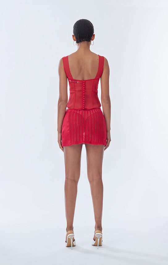 Ms. Heart Bustier (Sheer Bodice)