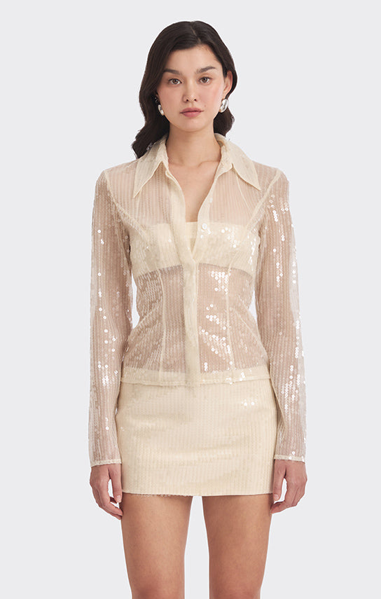 Classic Sequin Shirt
