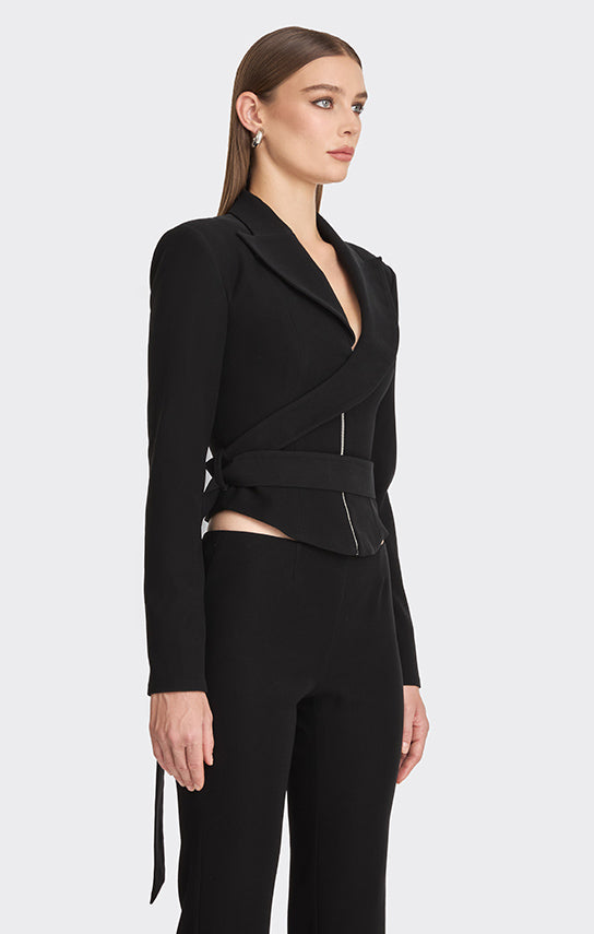 Wrap Blazer