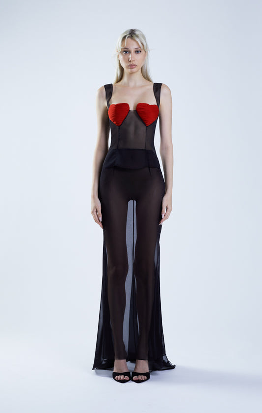 Ms. Heart Bustier (Two-Tone)