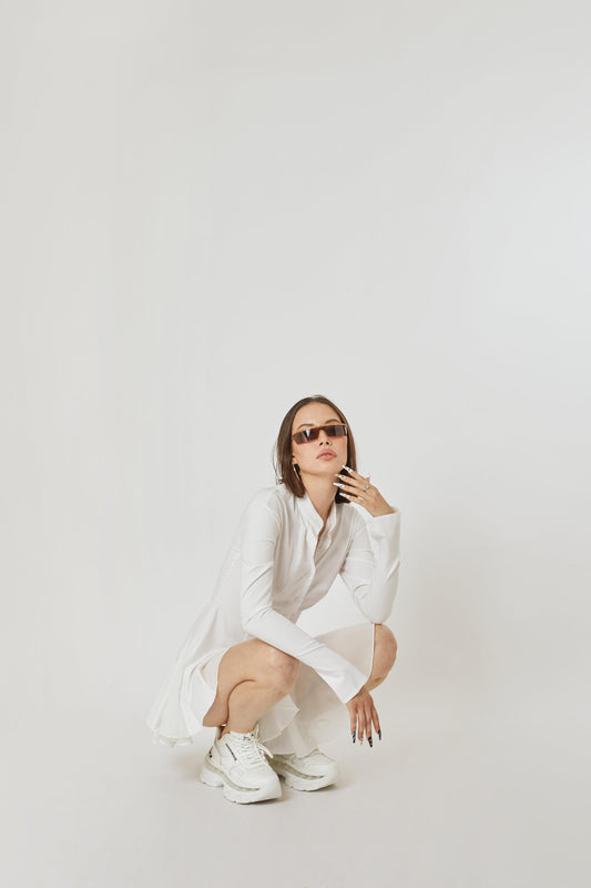 Mr. Godet Shirt Dress