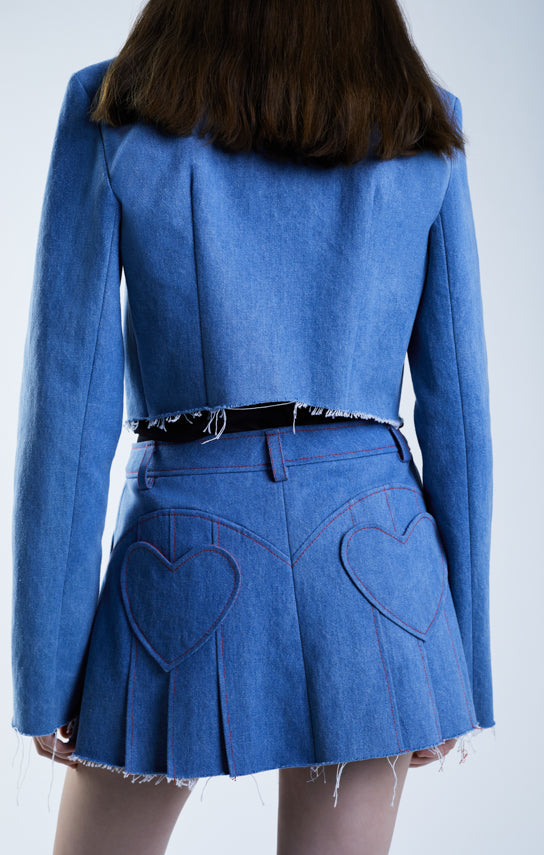 Ms. Heart Cut-Out Suit