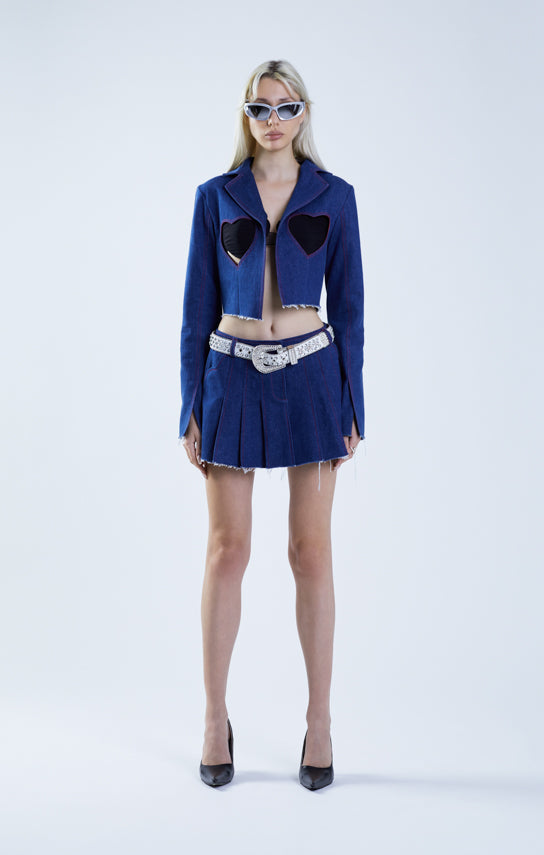 Ms. Heart Cut-Out Suit