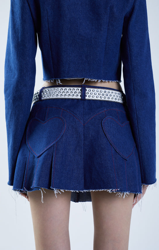 Ms. Heart Cut-Out Suit