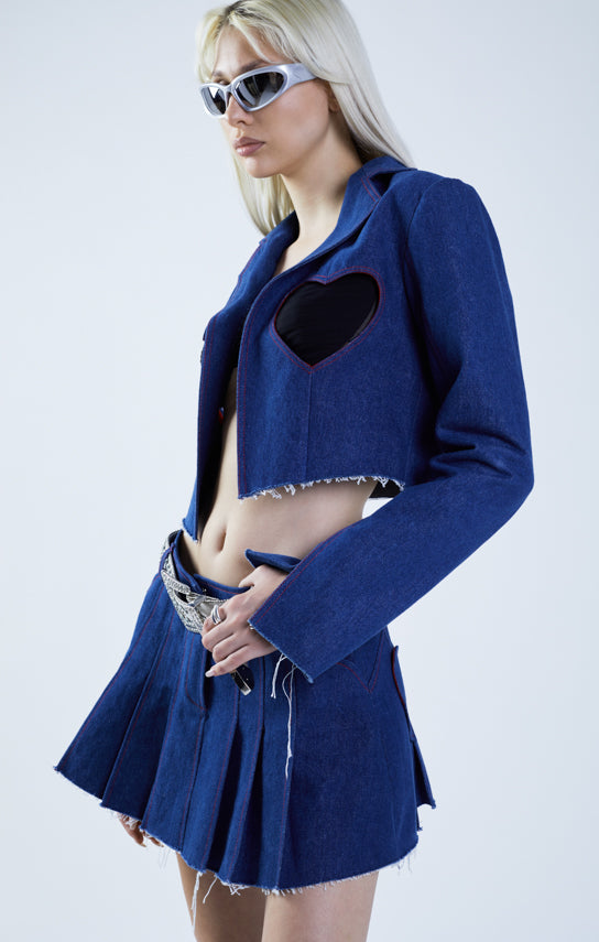 Ms. Heart Mini Skirt