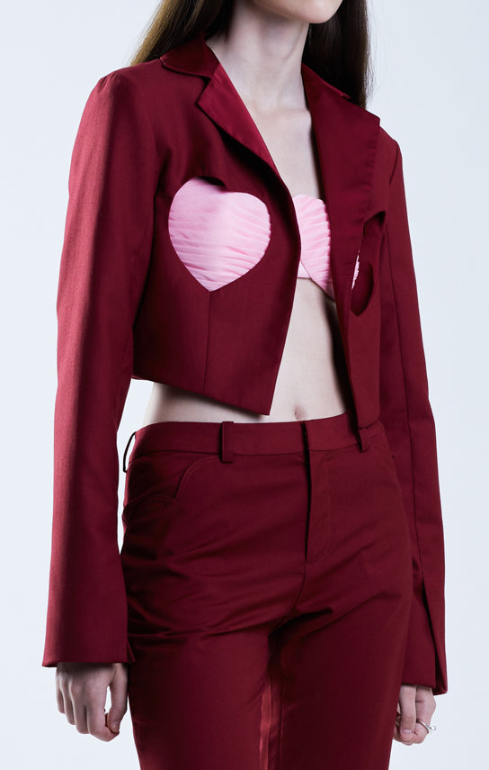 Ms. Heart Cut-Out Pants