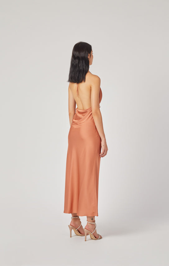 Ms. Pleat Tear Drop Dress