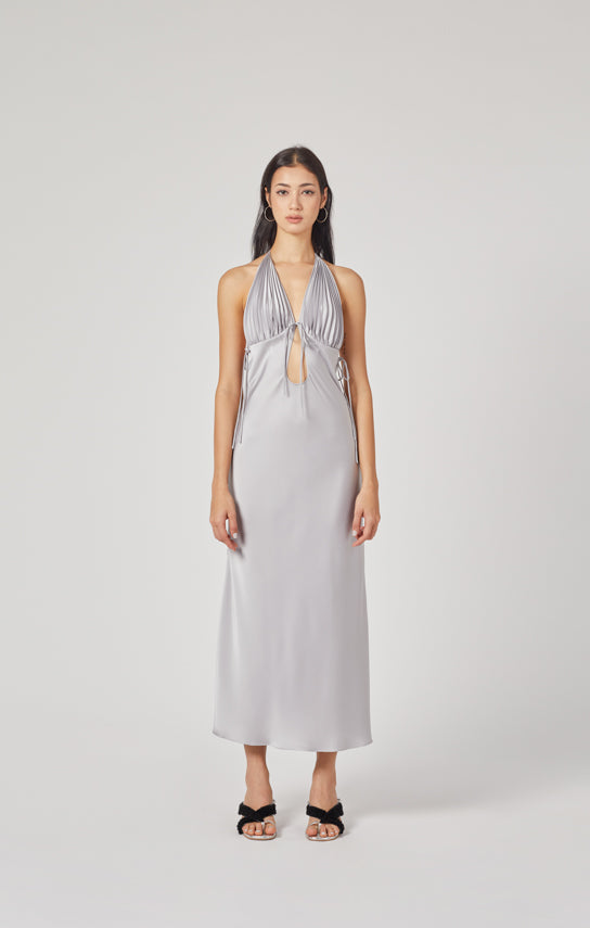 Ms. Pleat Tear Drop Dress