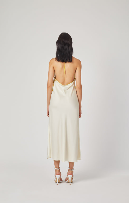 Ms. Pleat Tear Drop Dress