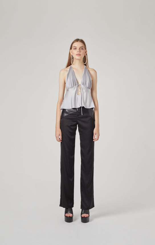 Ms. Pleat Tear Drop Top