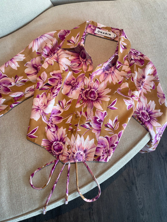 Onassic Cross Back Shirt