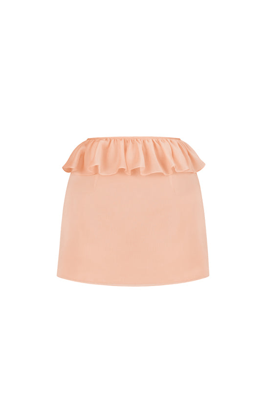 Ruffle Mini Skirt