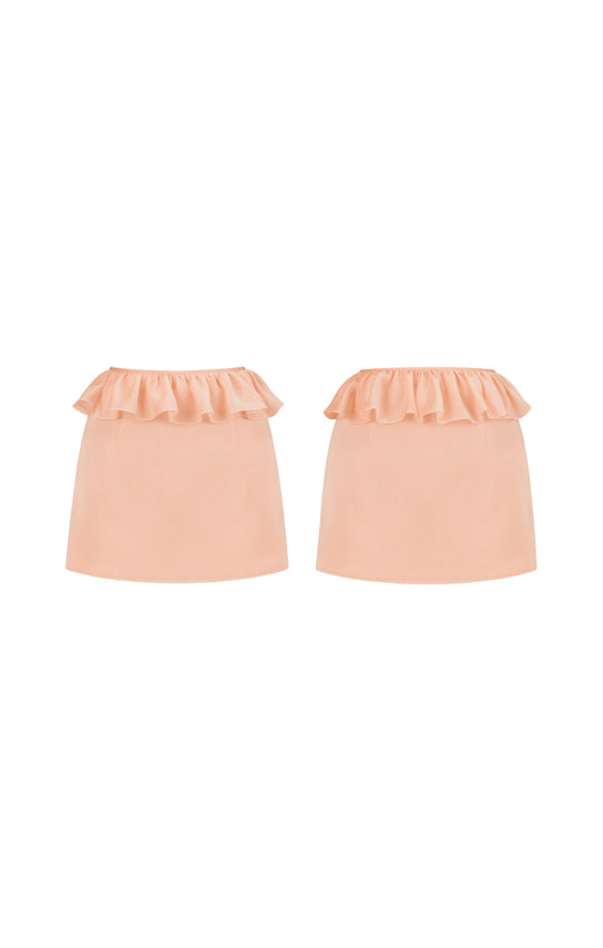 Ruffle Mini Skirt