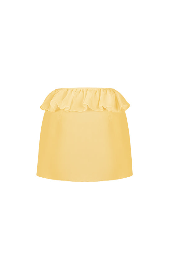 Ruffle Mini Skirt