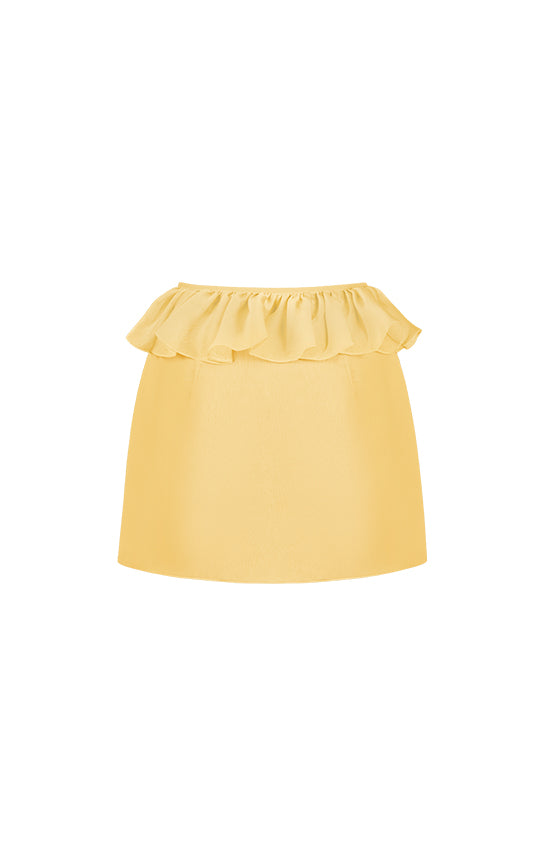 Ruffle Mini Skirt