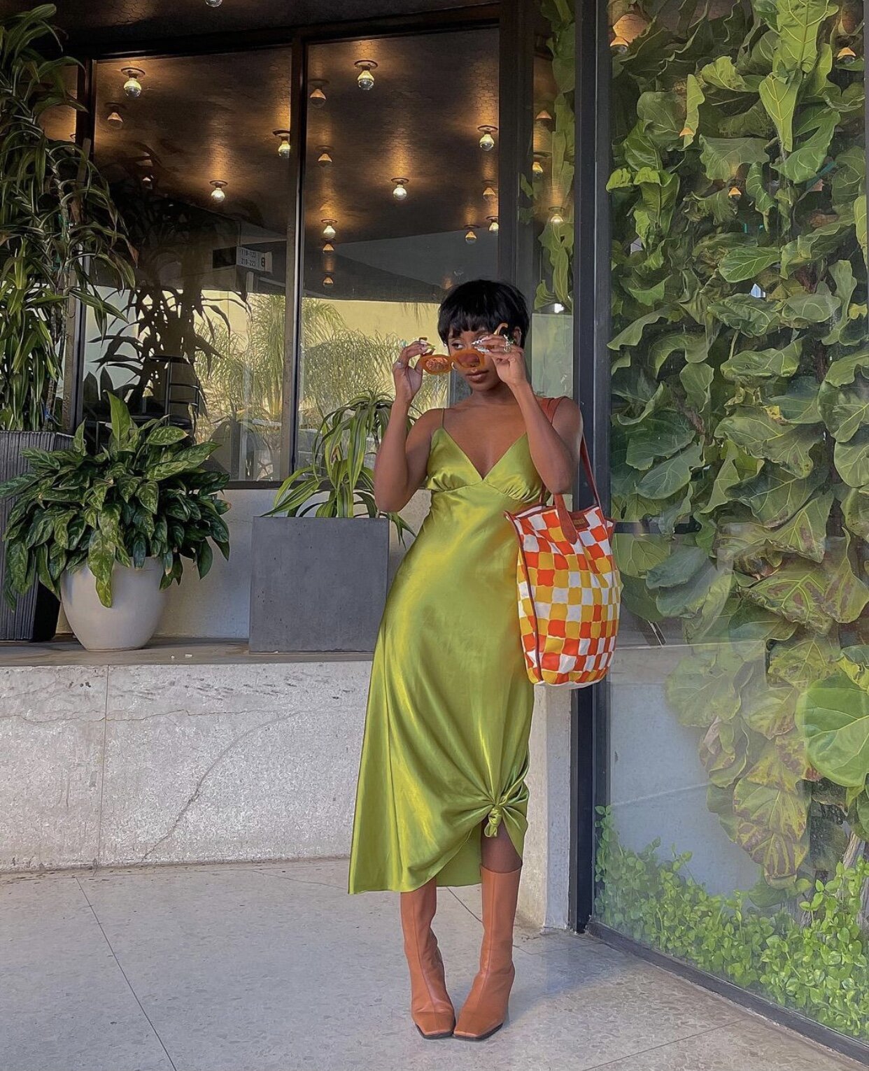 Signature Slip Dress x Stolen Studios