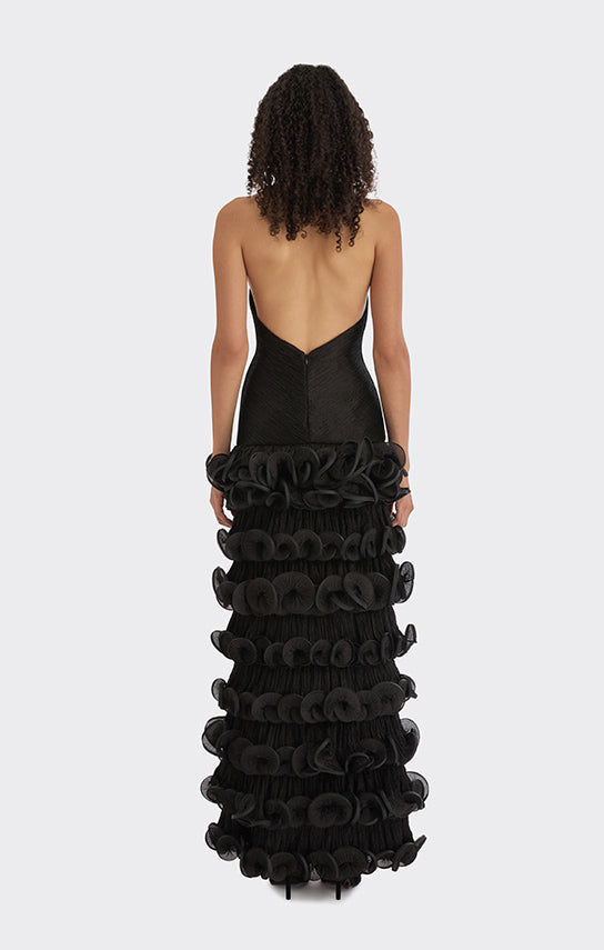 Ms. Tutu V Neck Maxi Dress