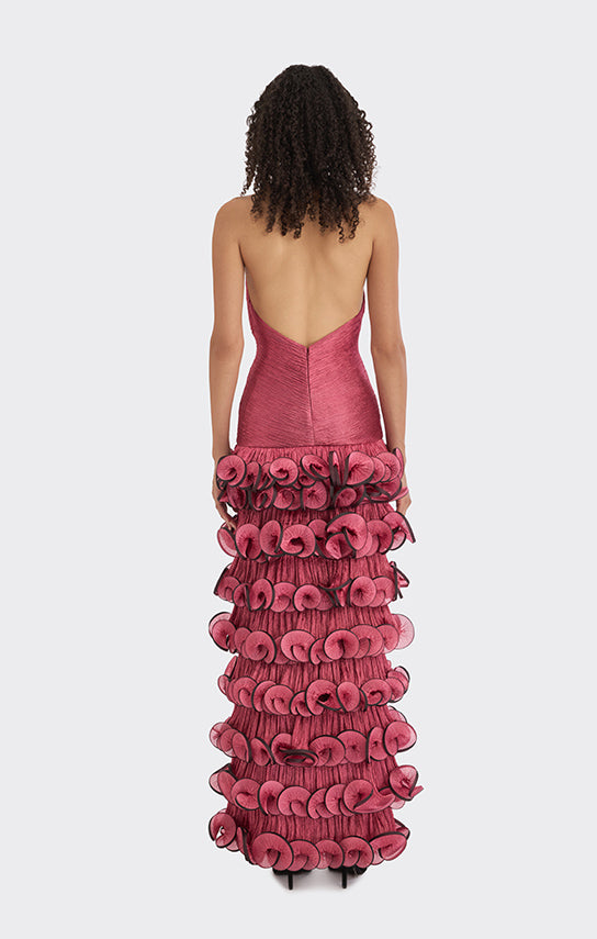 Ms. Tutu V Neck Maxi Dress