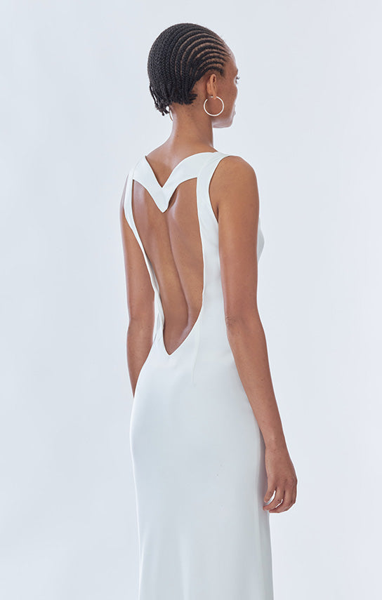 Heart Open Back Dress – ONARIN