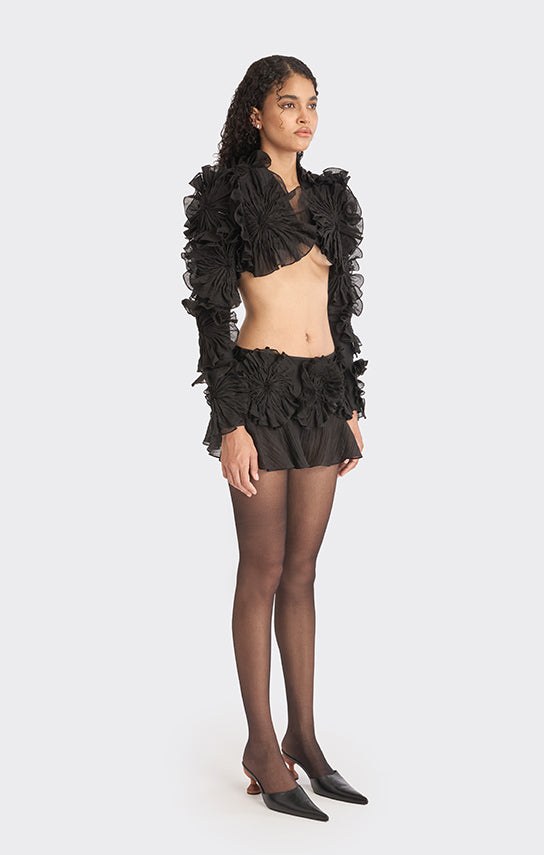 Lotus Leaf Bolero Jacket