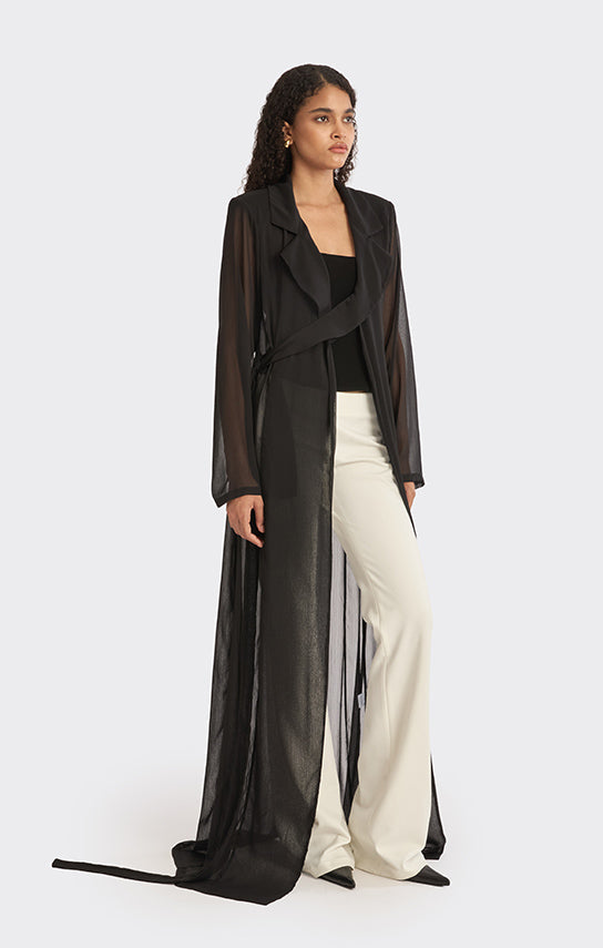 Wrap Sheer Outwear