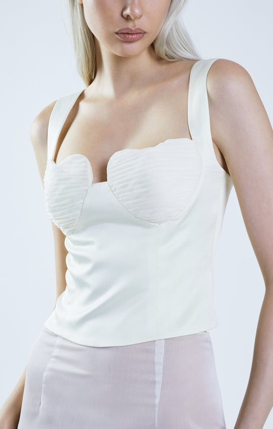 キャミソール Heart Motif Lace-up Bustier 41Zjjj3rQbL._QL92_SH45_SR240,