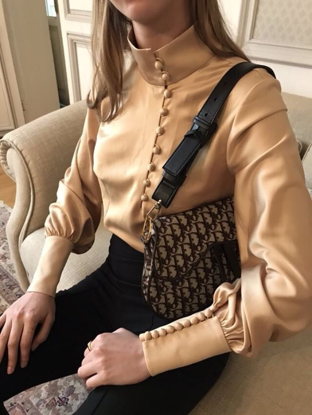 Gold Blouse