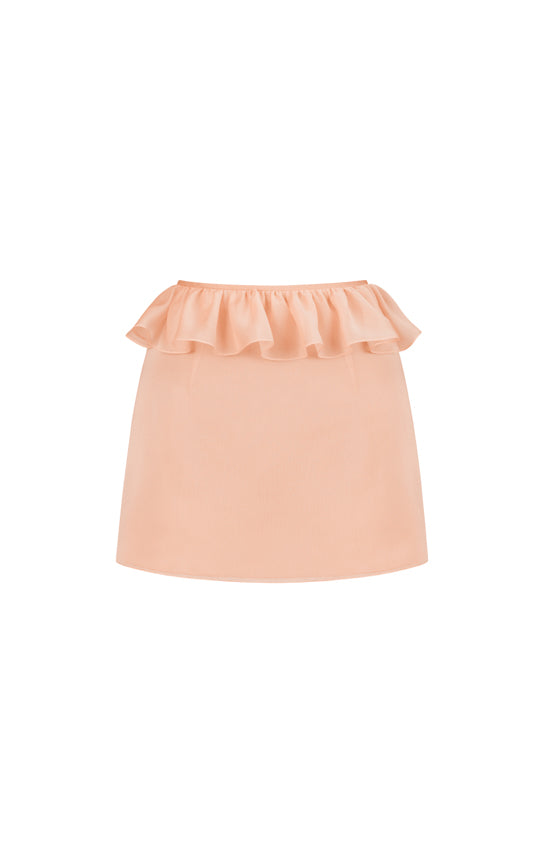 Ruffle Mini Skirt