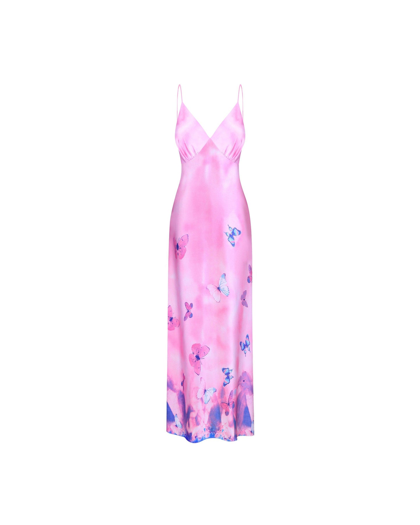 Signature Slip Dress (Pink Meadow) - Stolen Studios x Onarin